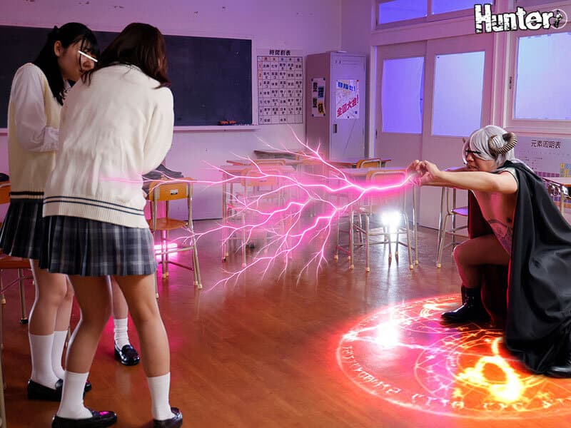 หนังโป๊ญี่ปุ่น เมื่อเด็ก 3 คนนี้ได้ทำพิธีหลังเลิกเรียน HUNTC-264 2
