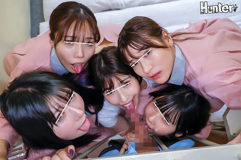 หนังอาร์ญี่ปุ่น นักโทษสาวรุมเย็ดผุ้คุมหนุ่ม HUNTC-289 3